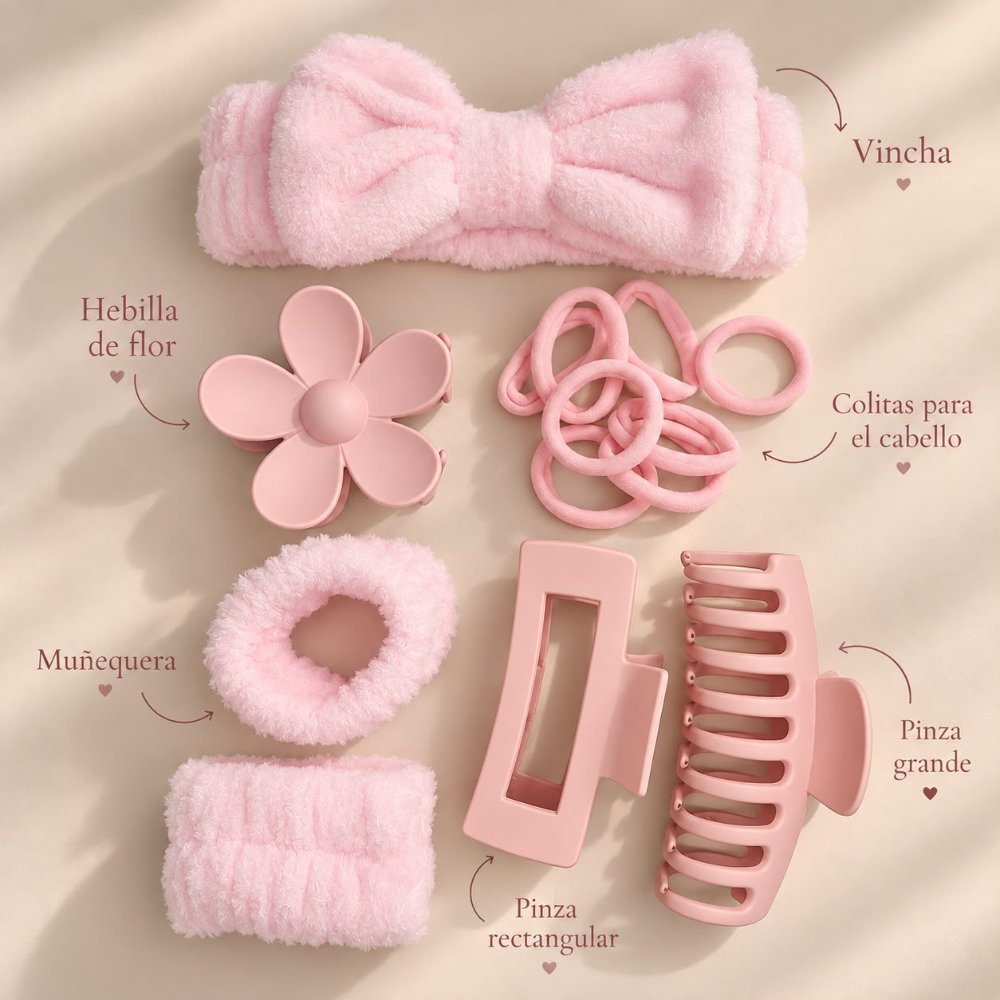 Kit de accesorios para skincare
