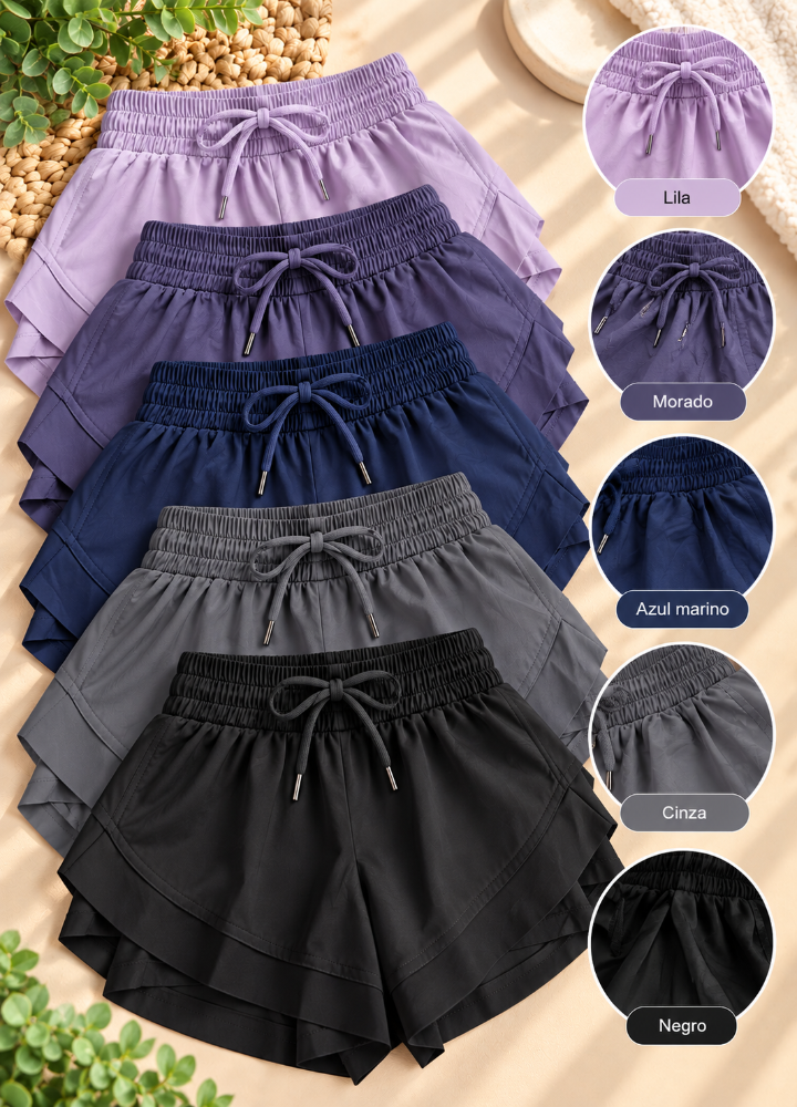 Short Deportivo con Volados