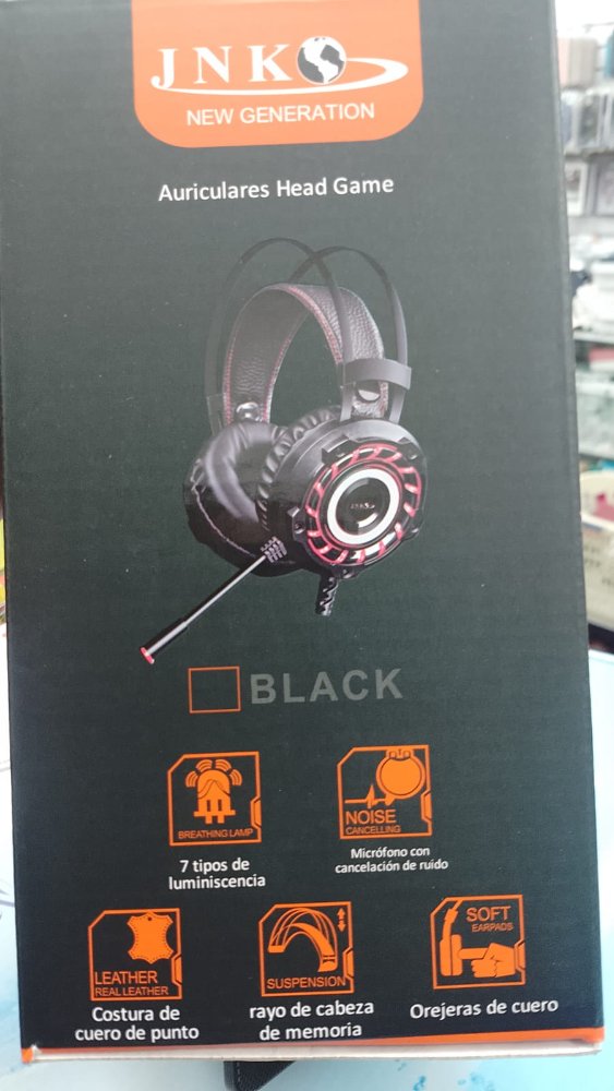 BASS JNK-HD-A6 AURICULARES HEAD GAME