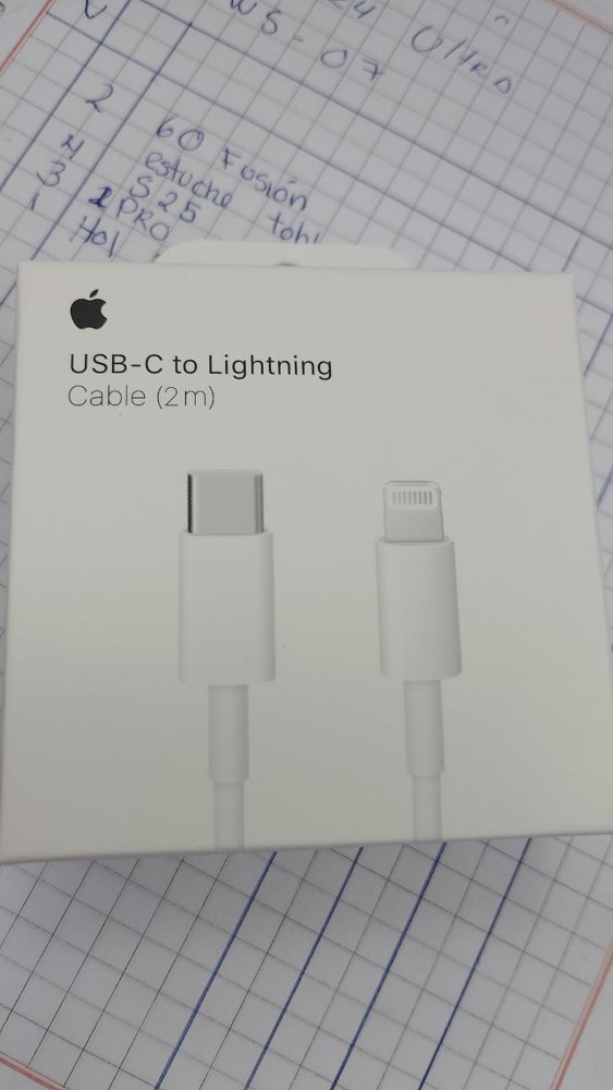 CABLE USB -C  LIGHTNING  2M