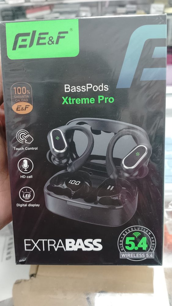 AUDIFONO A BLUETOOTH  BASS PODS XTREME PRO  EYF