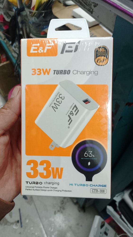 CARGADOR 33W CTR.