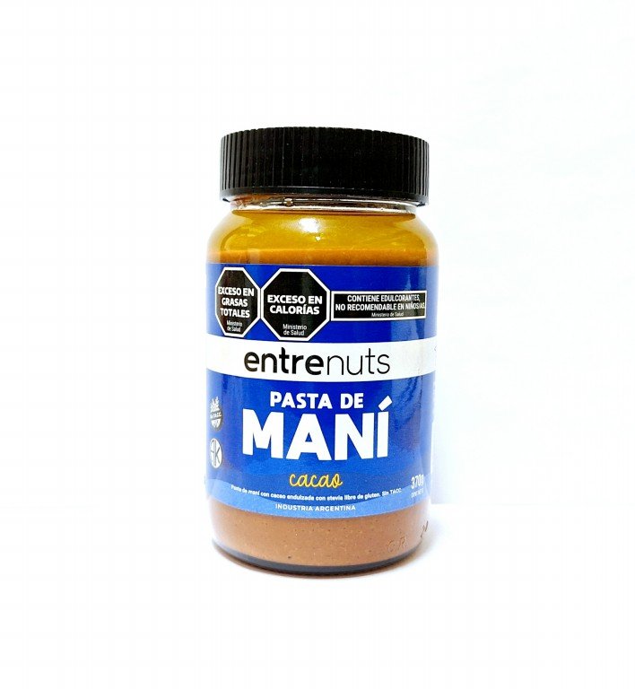 Pasta de maní cacao x 370g