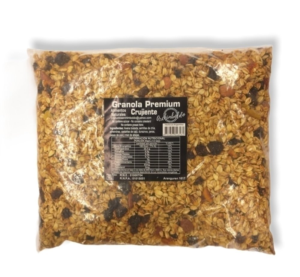 Granola Crujiente Premium 1kg