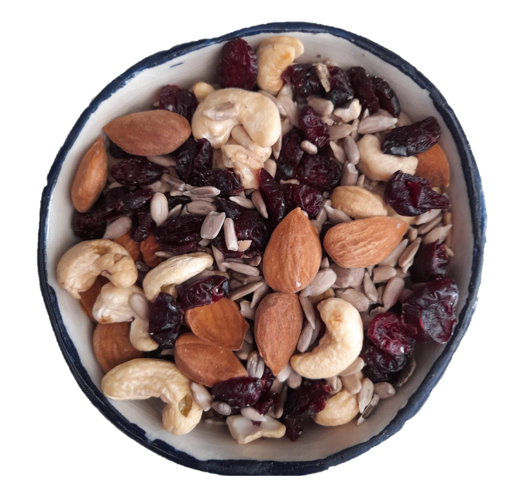 Mix GD x 1kg (almendras, castañas, girasol y arándanos)