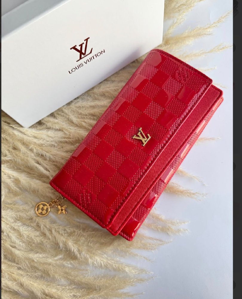 BILLETERA LOUIS VUITTON ROJA