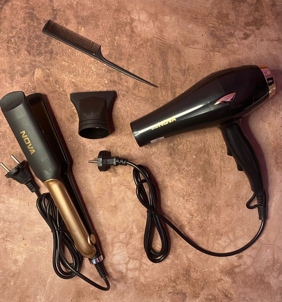 Kit de Secador y planchita de pelo