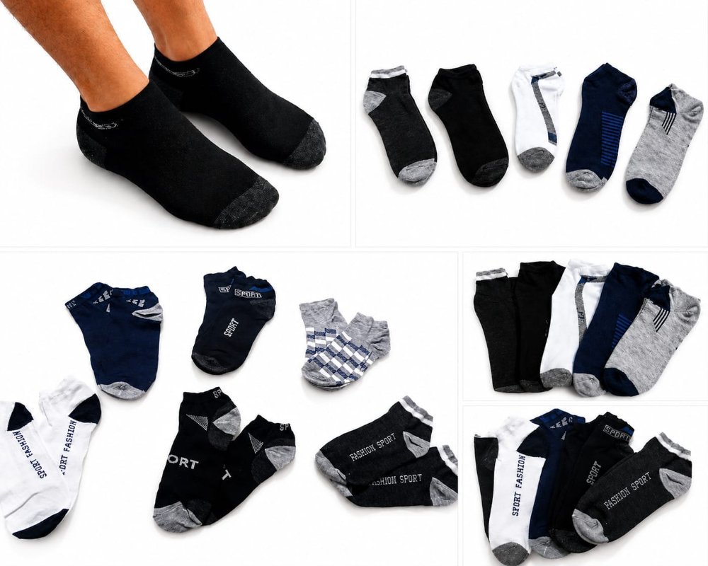 medias hombre  (paquete x 12)