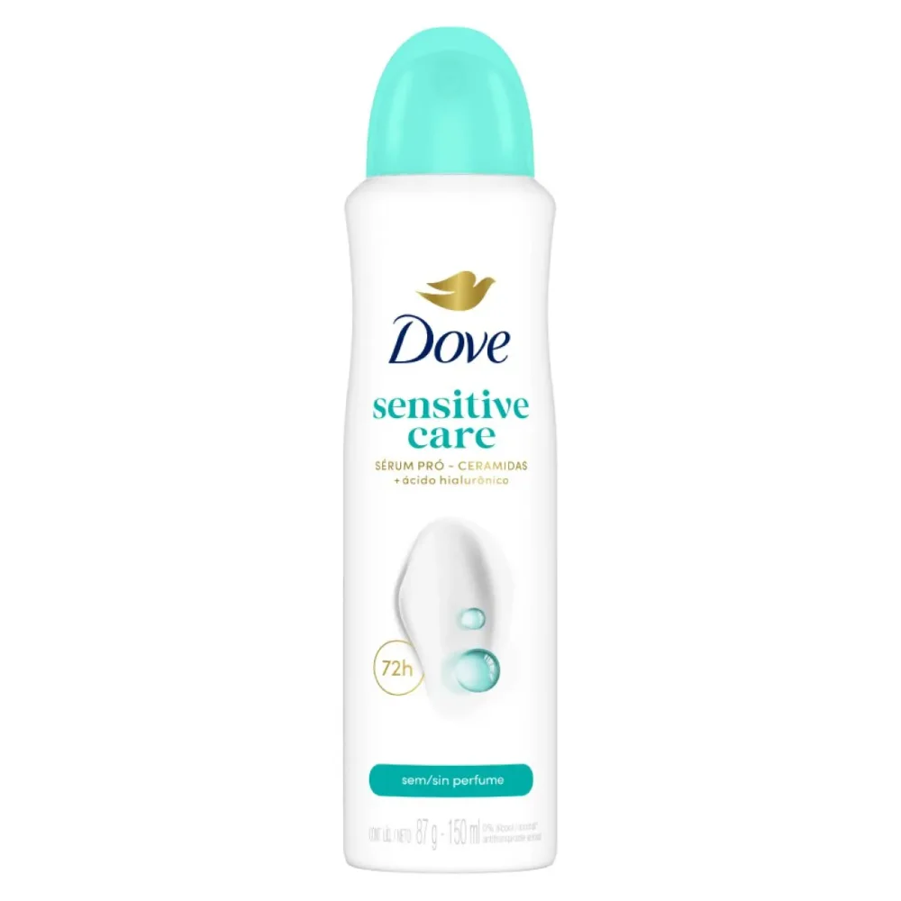 DESODORANTE DOVE AEROSOL Sensitive Care 150ML