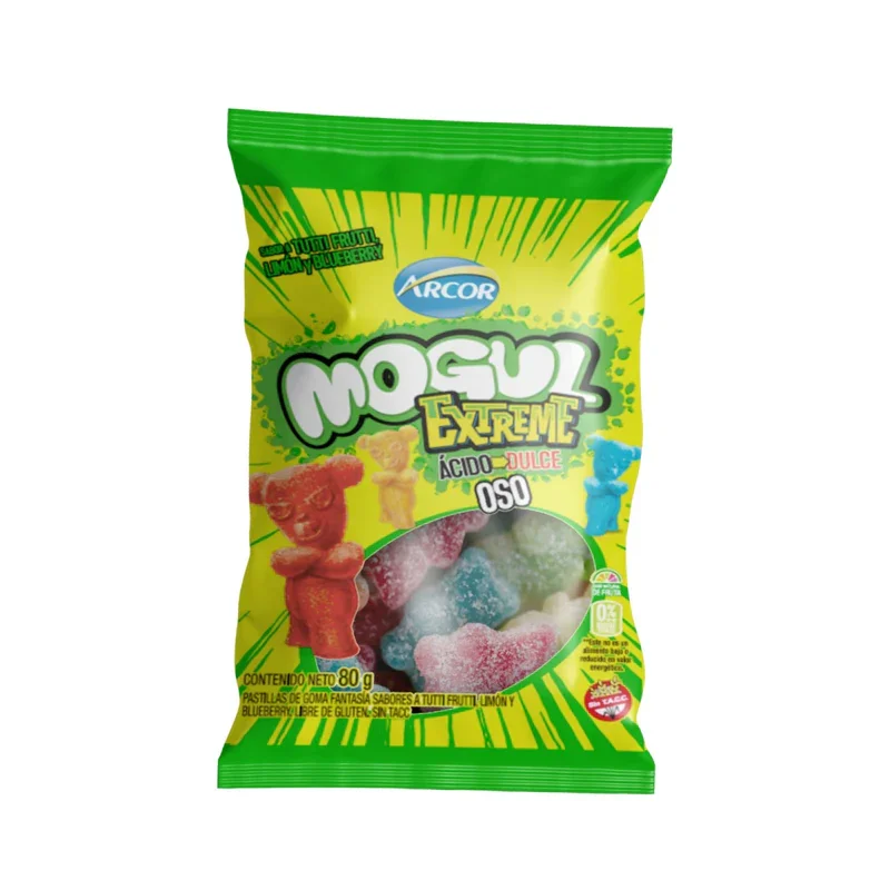 MOGUL ACIDO DULCE OSO 80G
