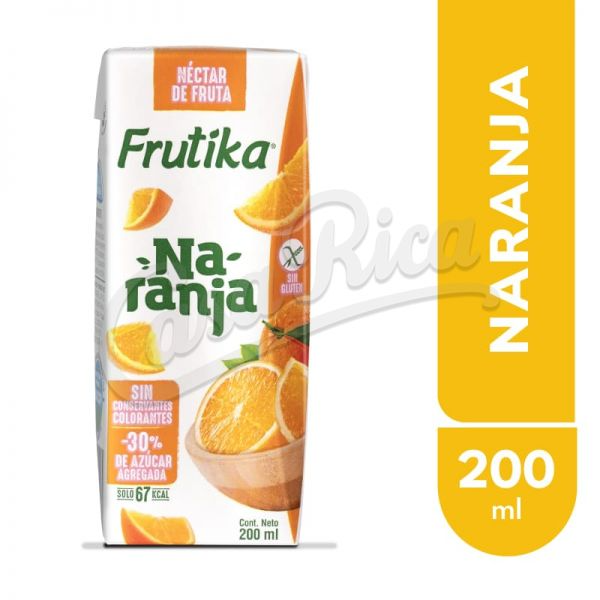 jugo frutika naranja