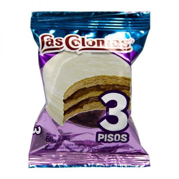 Alfajor 3 pisos Las Colonias BLANCO