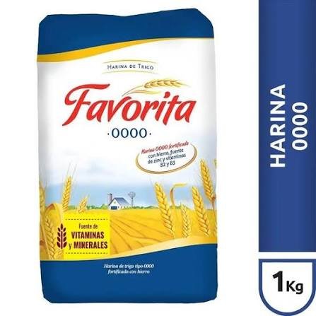 HARINA FAVORITA 0000 1Kg