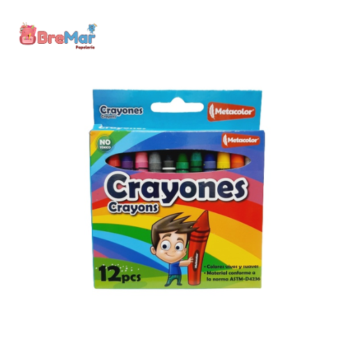 CRAYONES METACOLOR 12 PCS