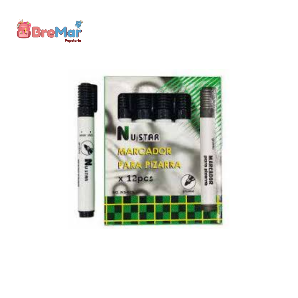 MARCADOR PIZARRA NEGRO NUSTAR