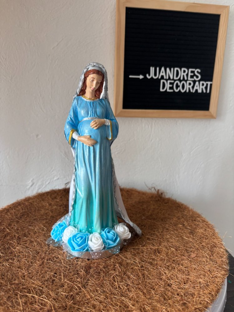 Virgen Dulce Espera (20 cm)