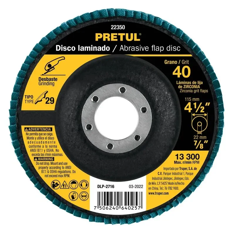 DSCO LAMINADO ZRCONIO 4-1/2 PLG 8/FW45-40