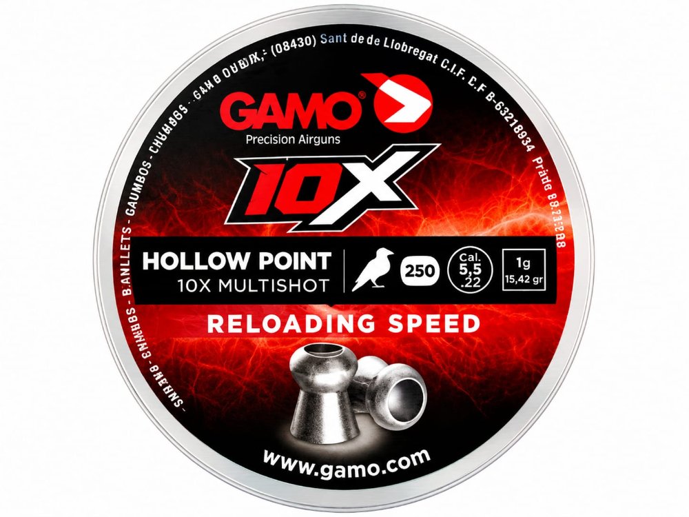 BALINES GAMO HOLLOW POINT   .22 (250)