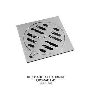 REPOSADERA CUADRADA 4X4'' 8/SD44