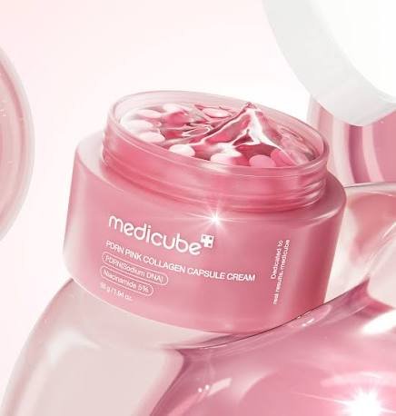Pdrn pink collagen capsule cream