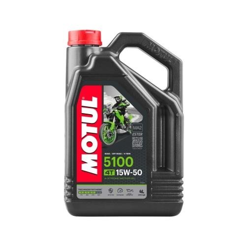 ACEITE MOTUL SEMI-SINTETICO 4 TIEMPOS 20W50; Tipo 5100 LITRO