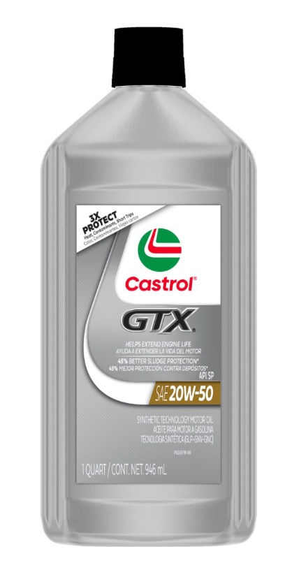ACEITE; CASTROL; 20W50; GTX; LITRO:GASOLINA