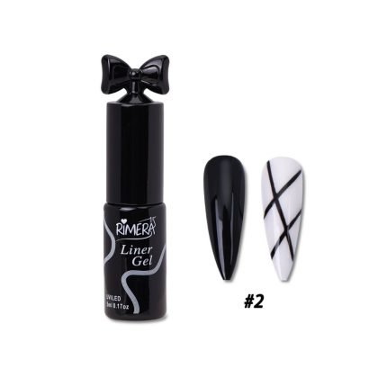Esmalte liner negro Rimera Quince 5ml (002)