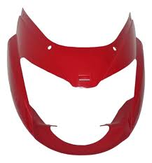 carenaje pulsar 180 rojo visor