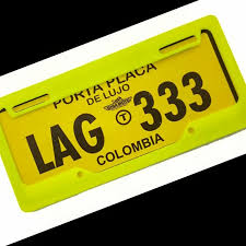 porta placa pasta