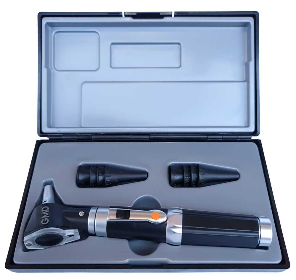 OTOSCOPIO CON FIBRA OPTICA LUZ LED