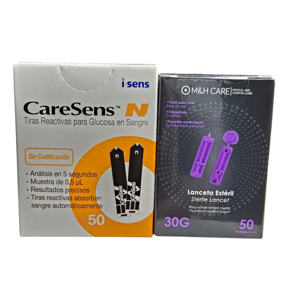 TIRAS CARESENS N CAJA X 50 TEST