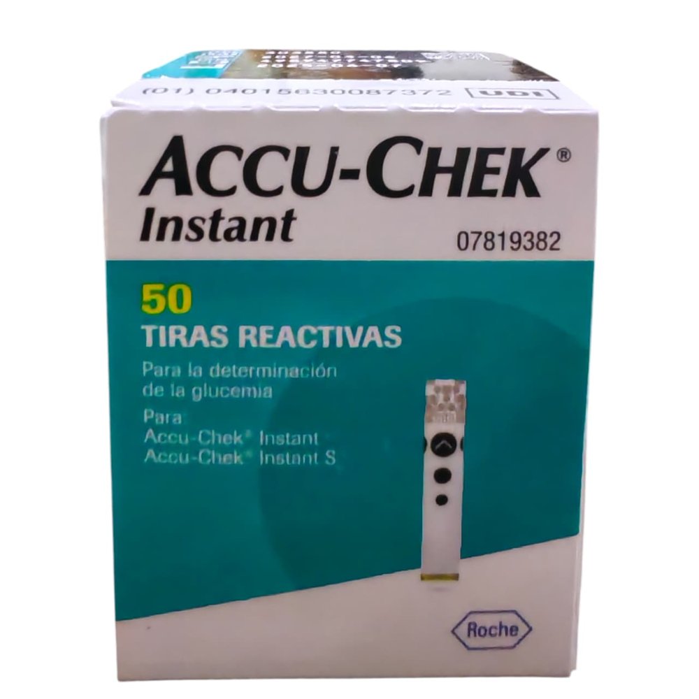 TIRAS ACCU CHEK INSTANT CAJA X 50 TEST