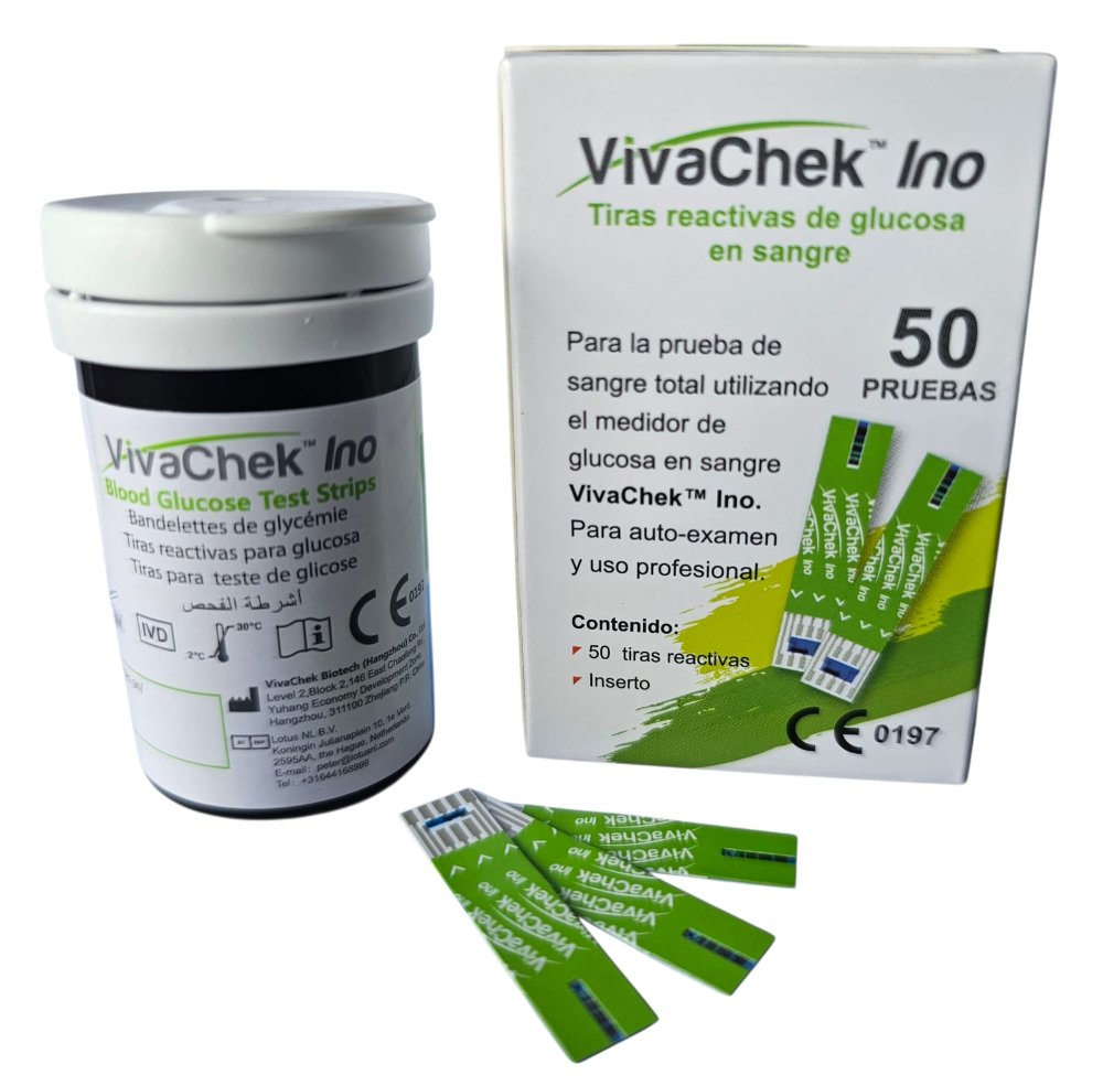 TIRAS VIVACHEK INO CAJA POR 50 TEST