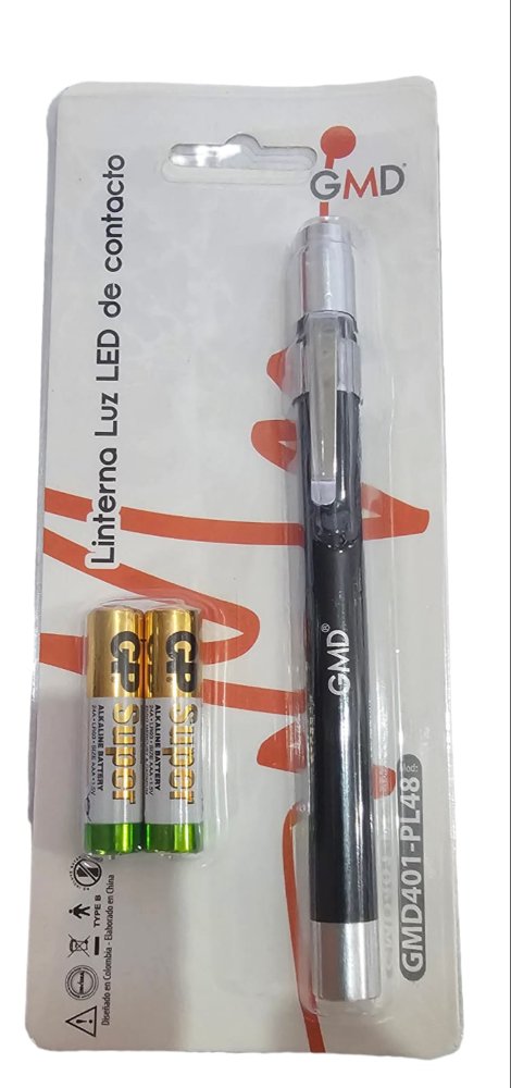 LINTERNA DE DIAGNOSTICO NEGRO EN ALUMINIO