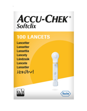 LANCETAS ACCU CHEK SOFTCLIX CAJA X 100