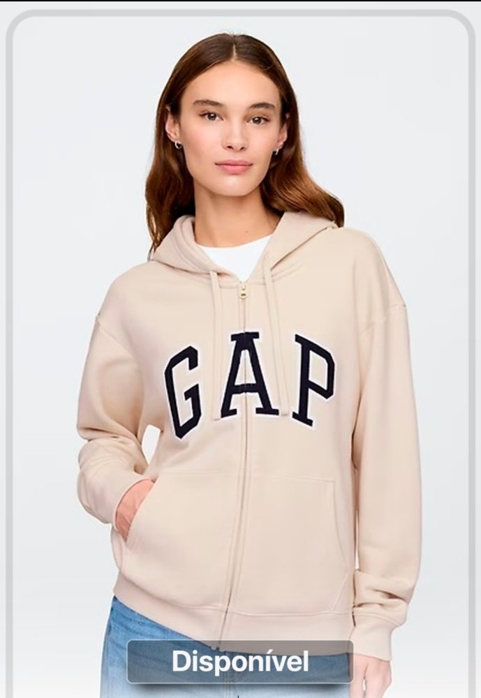 Moletom Gap. Original. fem. Tam M