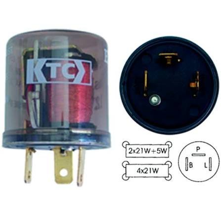 FLASHER 12V 3P CHEV-MITSUB-HYUNDAI