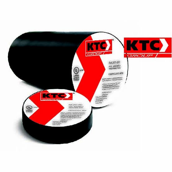 CINTA AISLANTE GRANDE ELECTRICA EN PVC NEGRA ROLL