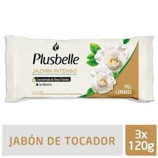 JABON TOCADOR PLUSBELLE JAZMIN INTENSO X 3