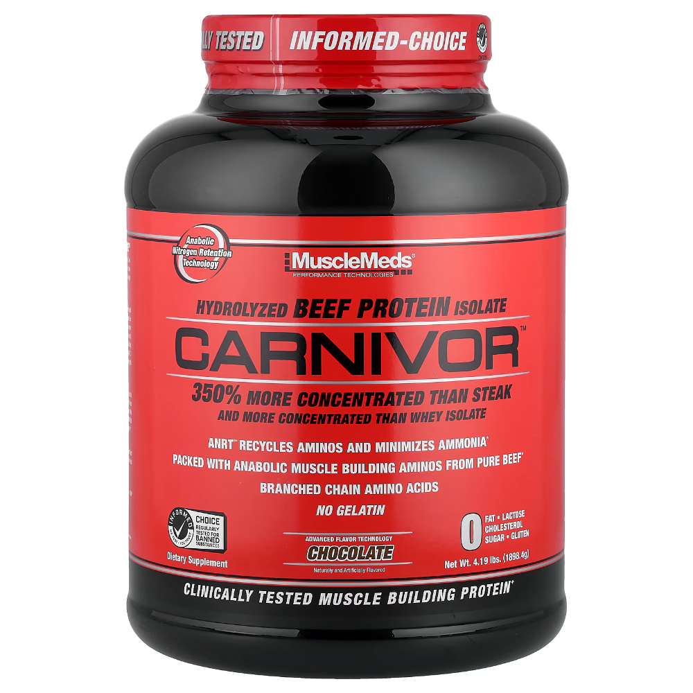 MUSCLEMEDS - CARNIVOR HYDROLIZADA VAINILLA CARAMEL - 4.19LB