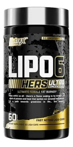 NUTREX - LIPO 6 HERS ULTRA CONCENTRATE - 60 CAPSULAS