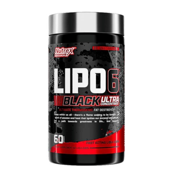 NUTREX - LIPO 6 BLACK ULTRA ULTRA CONCENTRATE - 60 CAPSULAS