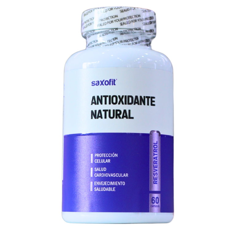 SAXOFIT - RESVERATROL - 60 CAPSULAS