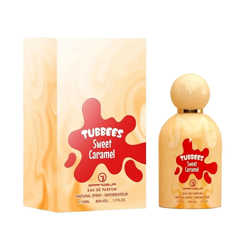 GRANDEUR TUBBEES SWEET CARAMEL WOMEN 1.7 OZ EDP SP