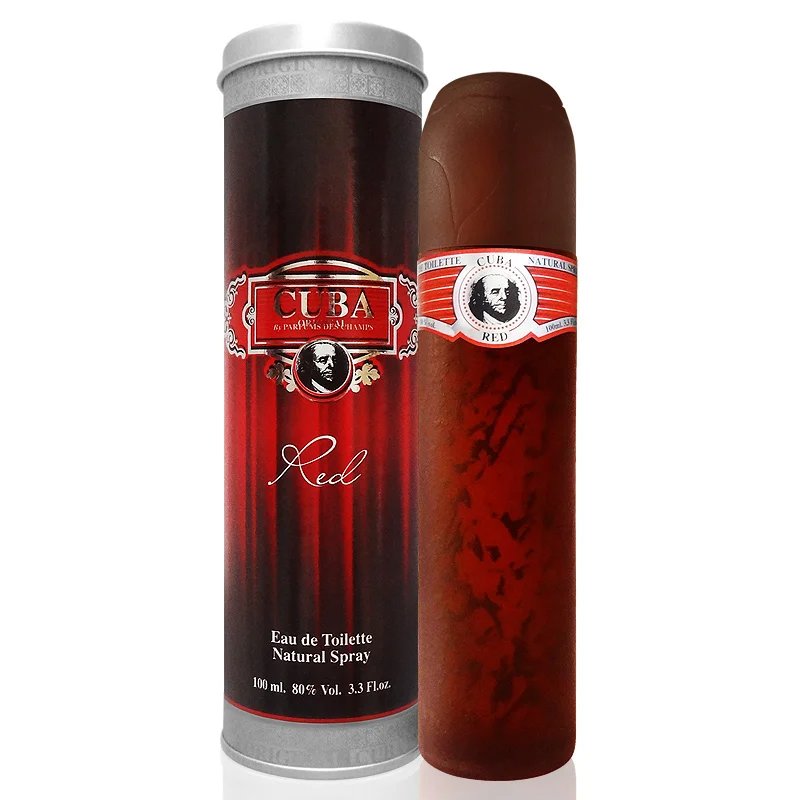 CUBA RED MEN 3.4 OZ. EDT SPRAY