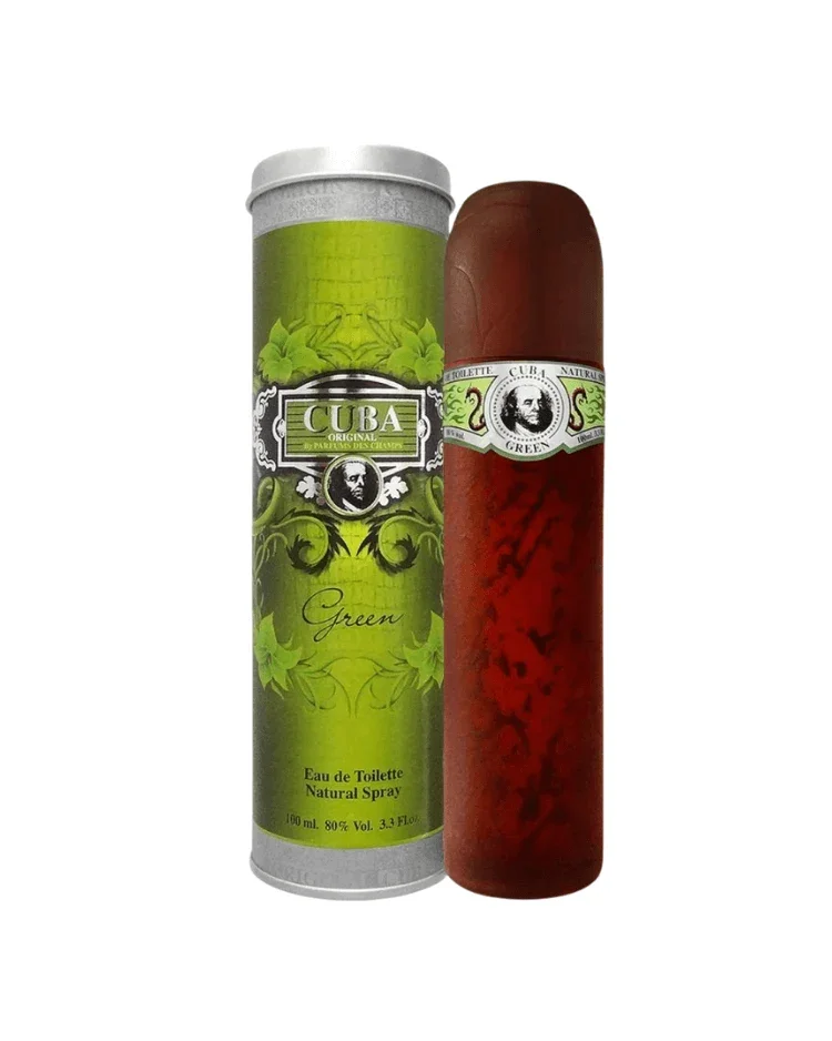 CUBA GREEN MEN 3.4 OZ. EDT