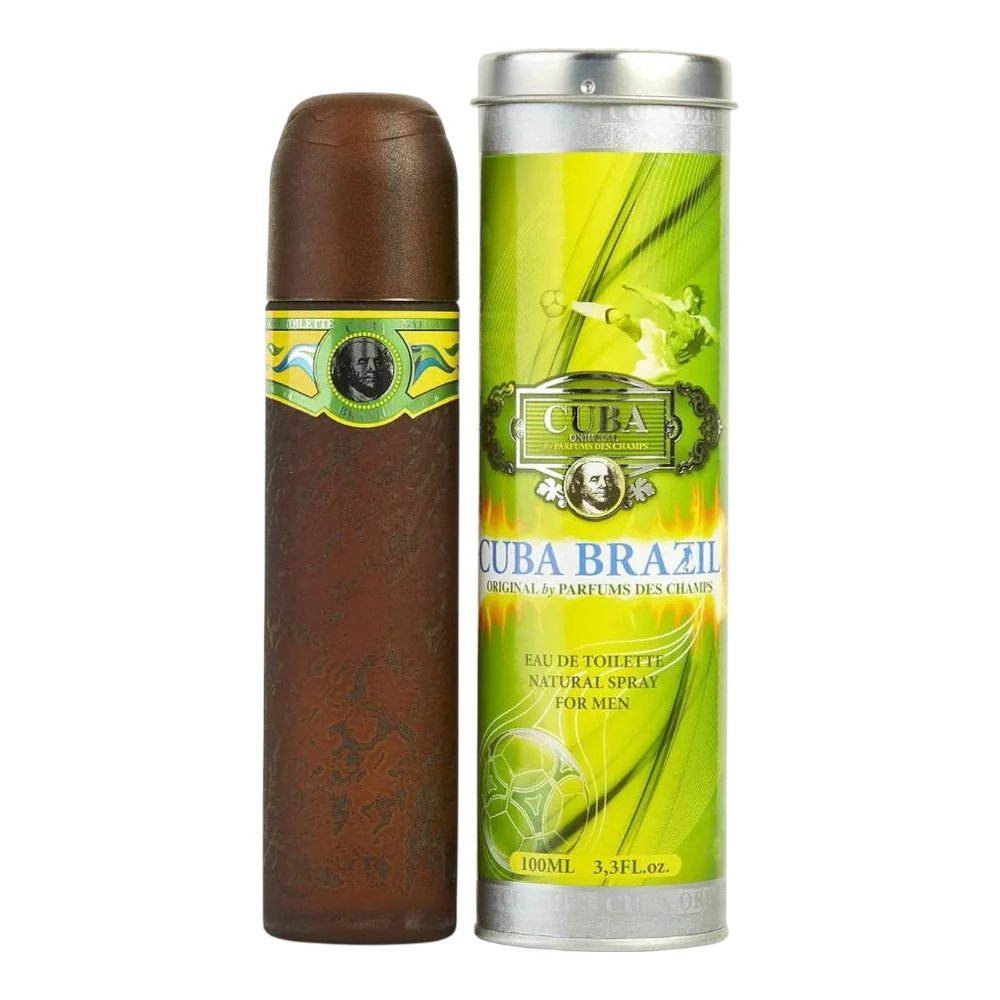 CUBA BRAZIL MEN 3.4 OZ. EDT SP