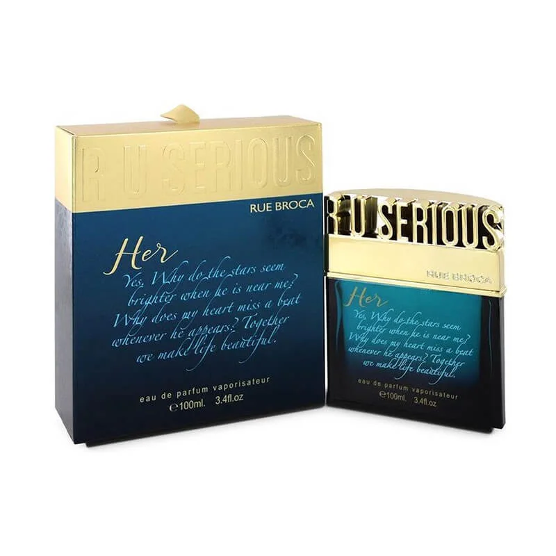 AFNAN RUE BROCA R U SERIOUS HER 3.4 EDP SPRAY