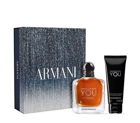 Giorgio Armani Set 2pcs Stronger With You Intensely 1.6 Edp M