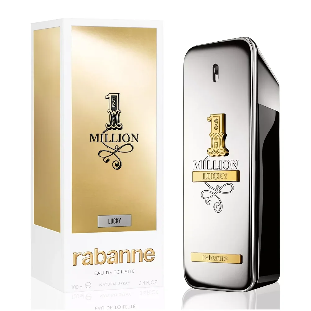 PACO RABANNE ONE MILLION LUCKY MEN 3.4 OZ. EDT SP